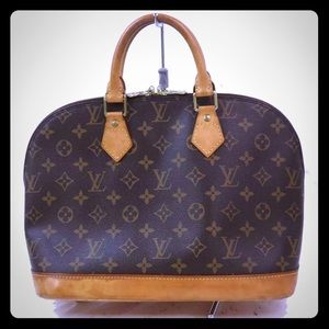 ❌Sold❌Authentic ❤️Louis Vuitton Alma pm handbag